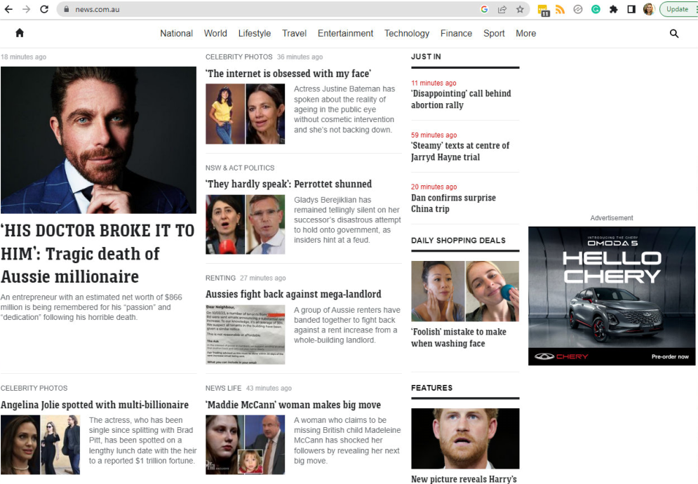 News website